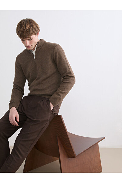 LC Waikiki Rmz Gi̇yi̇m Farkiyla Hakim Roba Men's Knitwear Sweater