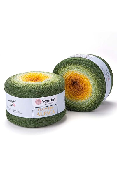 Yarnart Alpaca Flowers El Örgü İpliği 250gr 438 Çok Renkli - 1 ADET