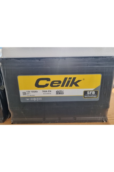 Çelik akü 12V 105AH