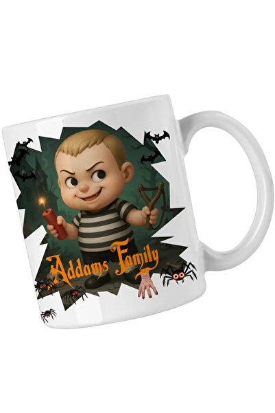 OEM Mug The Addams Family Pugsley Cemetery Dynamite Halloween Horror Cosplay
