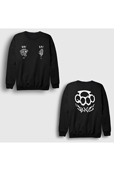 Presmono Unisex Black Vasco Burn Knuckles Lookism Back Printed Sweatshirt 589...