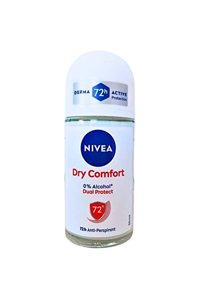 NIVEA Set of 3 x Deodorant Roll-on Dry Comfort, 50 ml