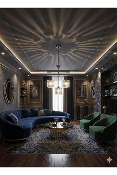 BİAVİZE 3 LÜ KARİSTAL KARE GRİ KROMLU MODERN SARKIT AVİZE