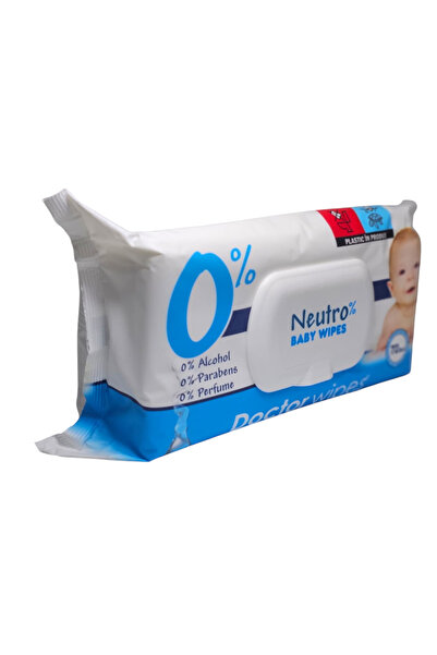 OEM NeutroBaby wet wipes, plastic lid closure, 72 pieces, Doctor Wipe's