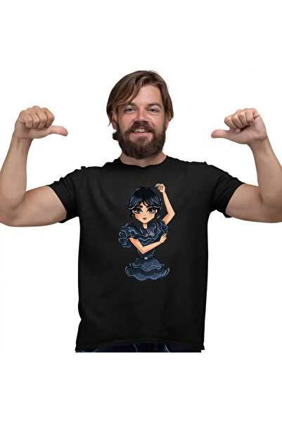 OEM Men's T-Shirt The Addams Family Wednesday Dance Horror Halloween Arts School