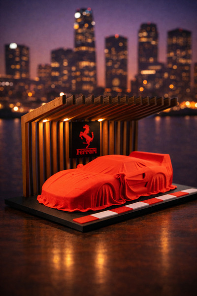 Forge Triverse Ferrari F40 Sergileme Standı (Işıklandırma Dahil Değildir)