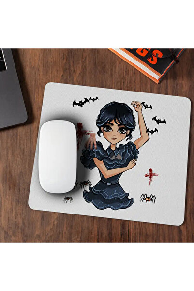 OEM Mousepad Familia Addams Wednesday Dans Horror Halloween Arte Scoala