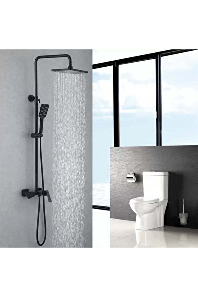 OEM Coloana Dus, Alama Sanitara, Negru, 6720H