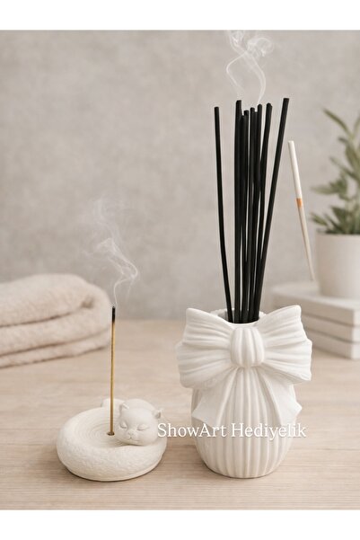 Show Art Hediyelik Minimalist Çubuk Tütsülük Set