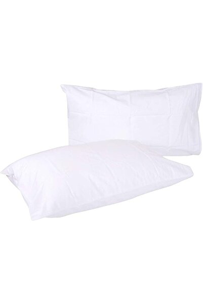 Hotel Linen Klub Standard Cotton Pillow Cover - White