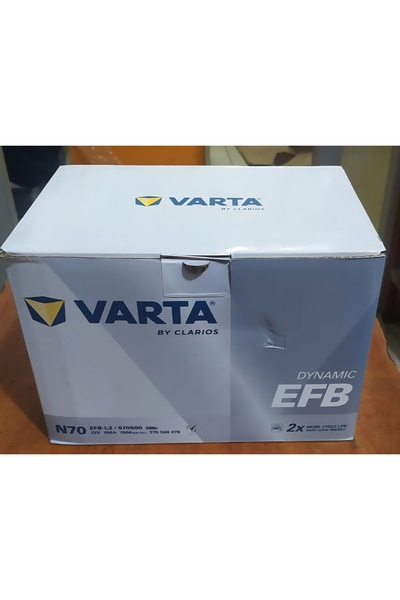 Varta 12V 70AH EFB AKÜ