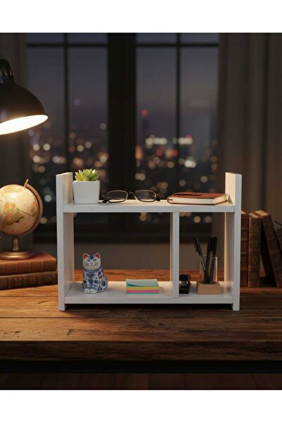 Mavi kare mobilya modern kitaplık MDF büyük raf organizer çalışma masası ve m...