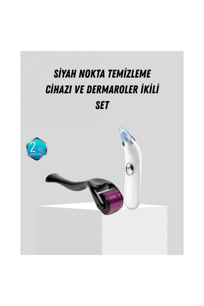 byhodi جهاز تنظيف الرؤوس السوداء بالديرمارولر والفراغ مجموعة العناية بالبشرة ...