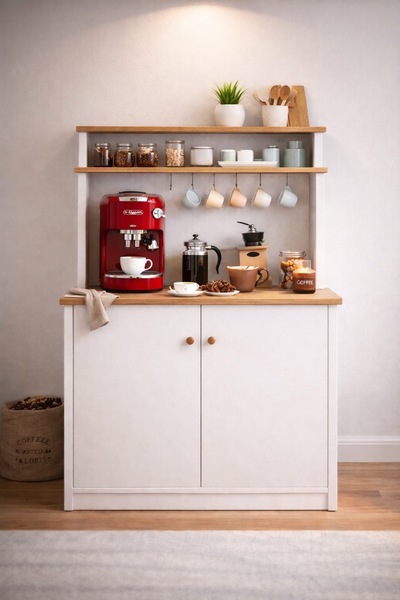 LIUWA Lıucoffee Modern 2 Kapaklı Kahve Ünitesi