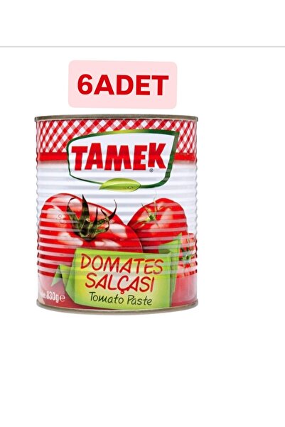TAMEK domates salçası 830gr 6ADET