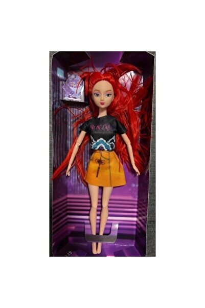 OEM K-Pop Mira Doll, 33 cm, red, with musical functions