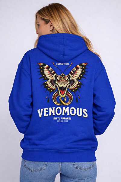ArtYus Venomous Back Printed Unisex Hooded Sweatshirt