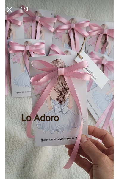 LO ADORO 30 Adet Hediyelik Şans Toka Söz, Nişan Bekarlığa Veda Kına Nikah Düğ...