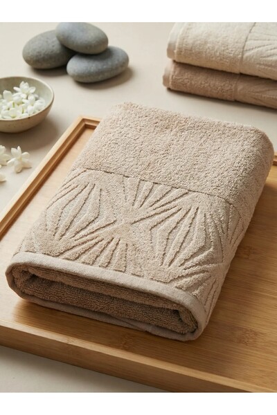 Comfort Craft 2-Pack Mussel Hand Towel - 50X90 Cm, 250 Gr, 100% Cotton