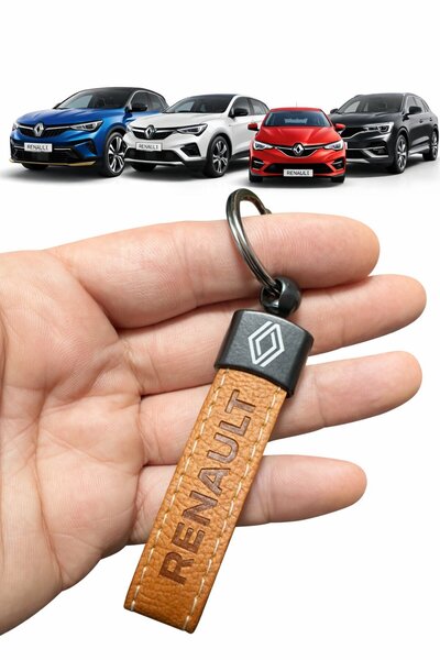 STİLİX GARAGE Breloc Renault cu logo din piele sintetică (MARO)