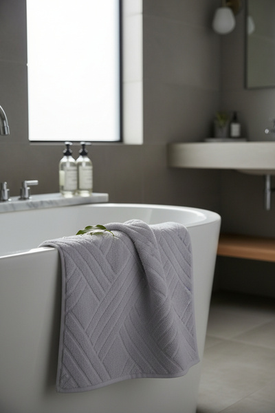 serelya منشفة يد عميقة مكونة من قطعتين - 50×90 سم، 250 جرام، 100% قطن