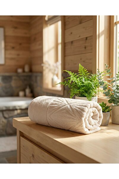 Comfort Craft 2-Pack Mussel Hand Towel - 50X90 Cm, 250 Gr, 100% Cotton