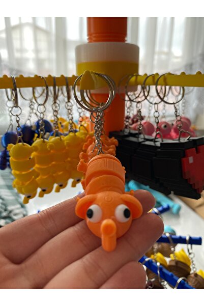 librescraft 3D Moving Cute Elephant Keychain Charm, You Can Contact Us for An...