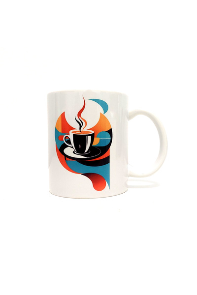 ZEEA COUTURE Ceramic mug with coffee theme 9