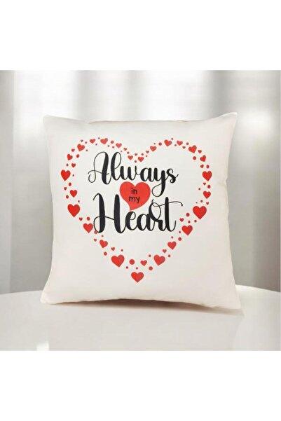 OEM Personalized pillow "Always in my Heart" 40x40 cm