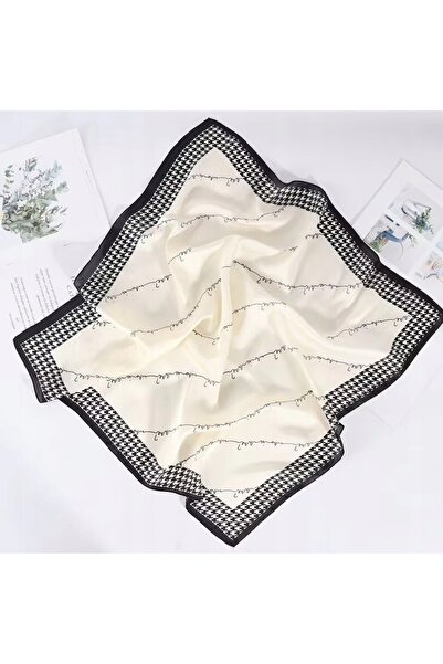 Carla Moreno Apaszka Chusta z nadrukiem damska jedwab syntetyczny Szal na pre...