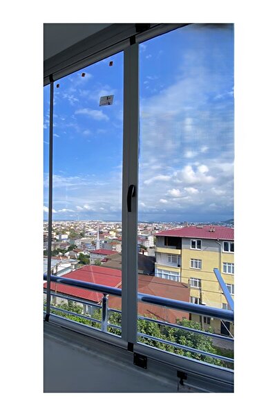 Akpen Cam Balkon Kollu Sistem Mekanizması 0 - 149 cm Antrasit gri istediğiniz Ölçüde