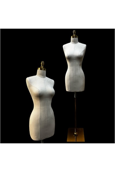 MD Vİtrin Dekorasyon 38 Beden Süet Kumaş Dikine İğne Batabilen Terzi Prova Ma...