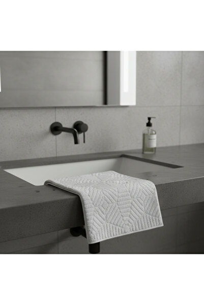 serelya Πετσέτες χεριών Leodikya 2 τεμαχίων - 50x90 εκ., 250 γρ., 100% βαμβάκι