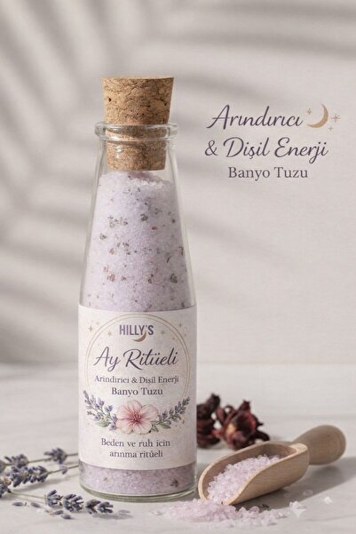 Hilly's Hilly’s Ay Ritüeli Arındırıcı & Dişil Enerji Banyo Tuzu | Aromaterapi...