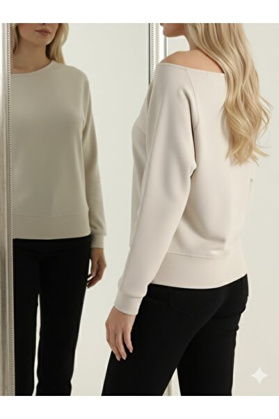 unbranded İresia Kadın Açık Yaka Taş Bluz