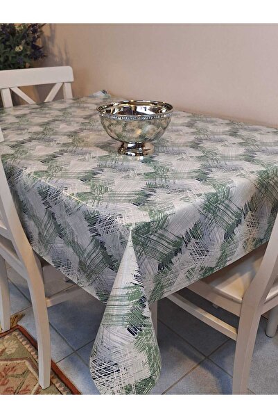 Başak Ev Tekstili Fiber Pvc Tablecloth – Modern, Durable, Wipeable, and Styli...
