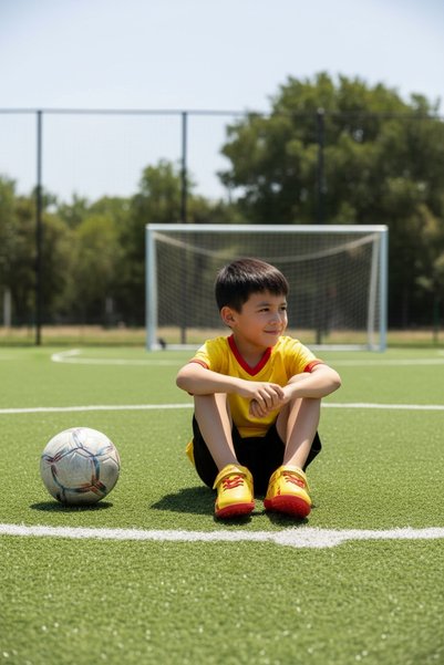 ZENEGE Soccer Cleats Children's Soccer Cleats Turf Field Shoes