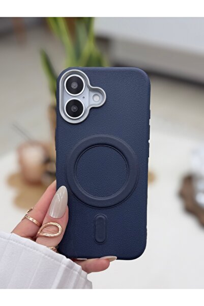 Go Aksesuar Iphone 17 Uyumlu MAGSAFE Özellikli Parmak İzi Bırakmaz Deri Görün...