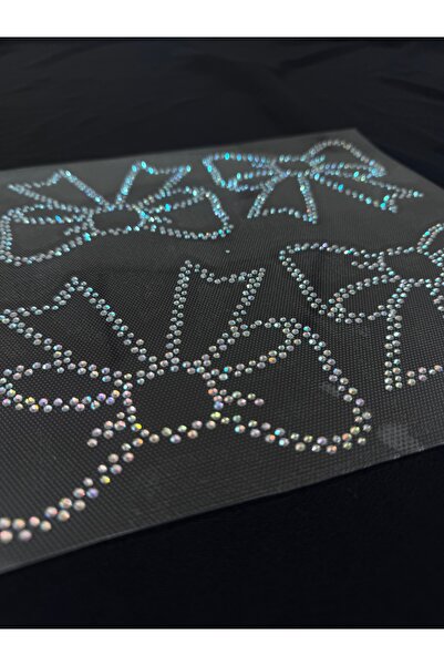 Pratik aksesuar SS10 JANJAN ÜYÜ İLE YAPIŞTIRILABİLİR KURDELE DESEN 4 ADET