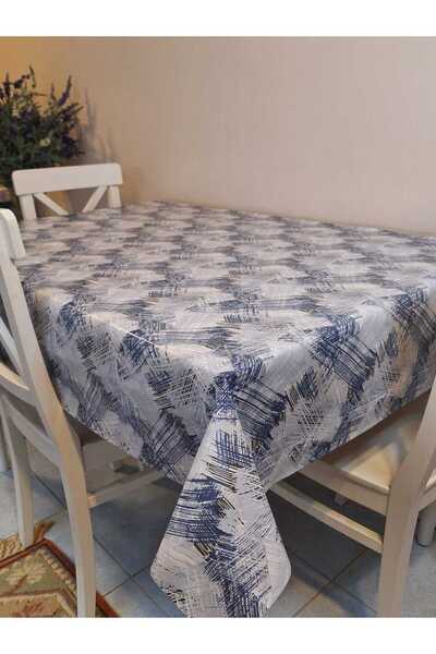 Başak Ev Tekstili Fiber Pvc Tablecloth – Modern, Durable, Wipeable, and Styli...
