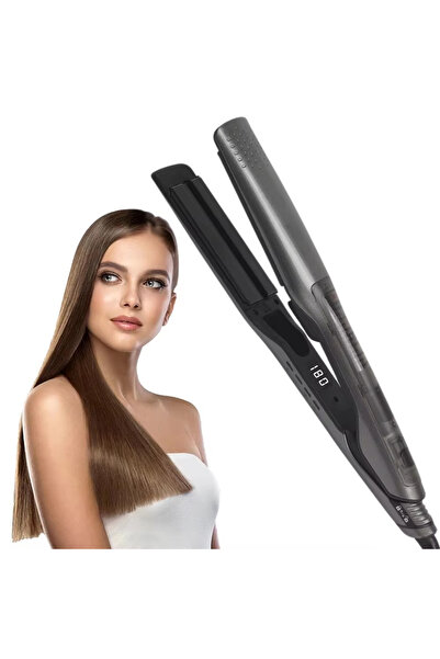 AMNIX AMNIX Steam Hair Straightener, 100–230°C, LCD Display, Automatic Shut-O...