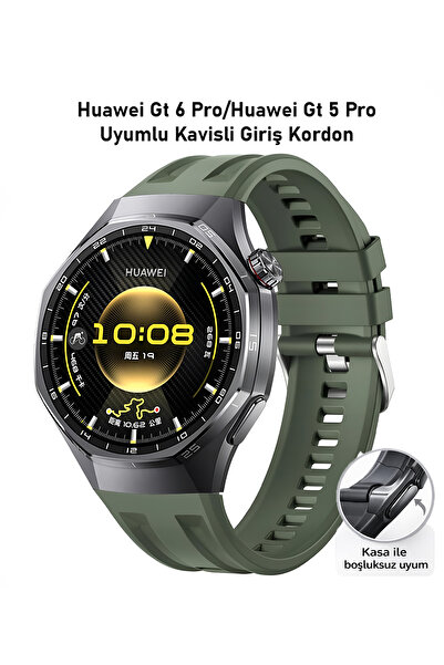 Dexmon Huawei Gt 6 Pro 46mm / Huawei Gt 5 Pro 46mm Compatible Metal Buckle Or...