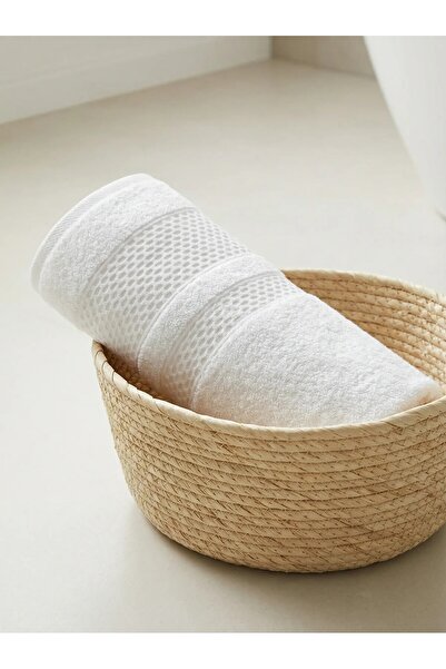 serelya 2-Piece Honeycomb Hand Towel - 50X90 Cm, 195 Gr, 100% Cotton