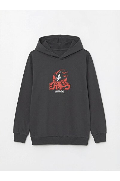 LC Waikiki Sparkling Choices from Shining Store Hooded Sonic Printed Boy's Sw...