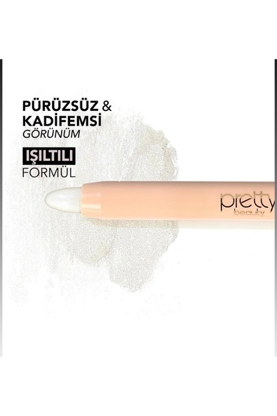 Pretty Highlighter Stick- Göz Pınarı Aydınlatıcı- Beyaz-