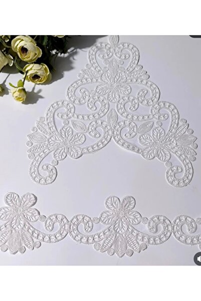 dantelci 11 metre +2 aplik Fransız dantel