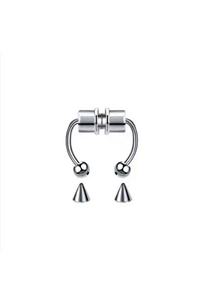 TakıLabirenti Mıknatıslı Fake Septum Piercing, Septum Halka, Hızma, piercing ...
