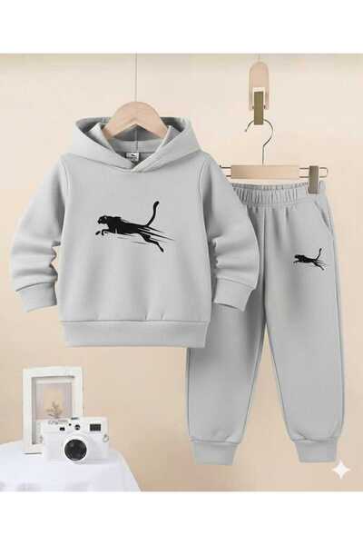 Nice Clothes Παιδικό Σετ Φόρμας με Κουκούλα UNISEX ΣΤΑΜΠΑ ΤΣΙΤΑ