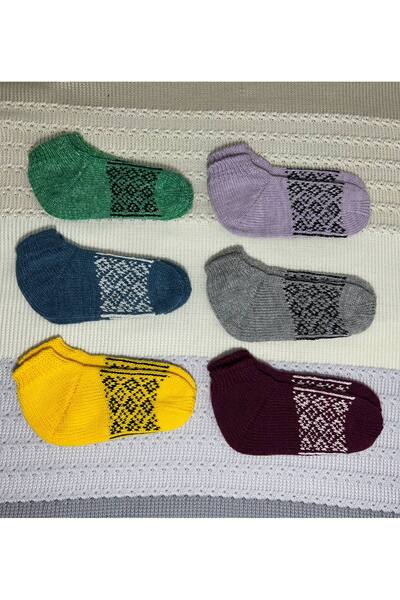 HAVVA HOME Kadın Patik Karışık Standart Kalıp Çeyizlik Bohçalık Hediyelik