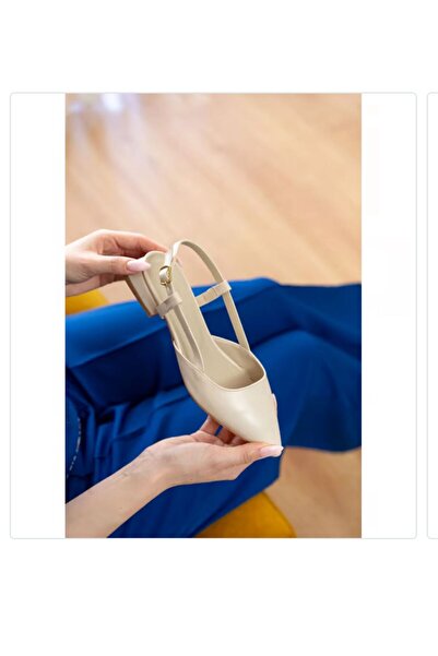 KILIÇ أحذية نسائية مفتوحة من الخلف بارتفاع كعب 3 سم